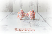 Load image into Gallery viewer, Mini baby glitter bows (25 Colours)