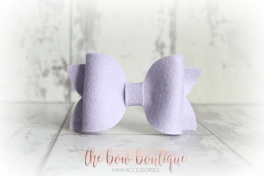 Large deluxe felt bows | 25 Colours