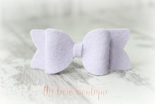 Load image into Gallery viewer, Small chunky felt bows (25 Colours)