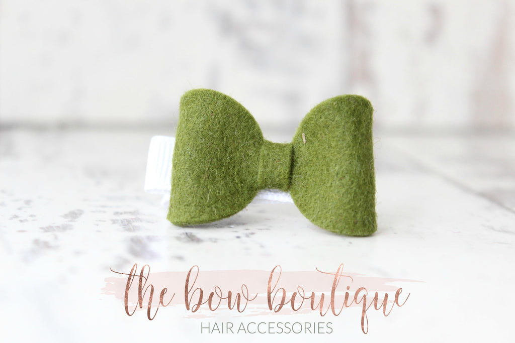 Mini felt bows | 25 Colours