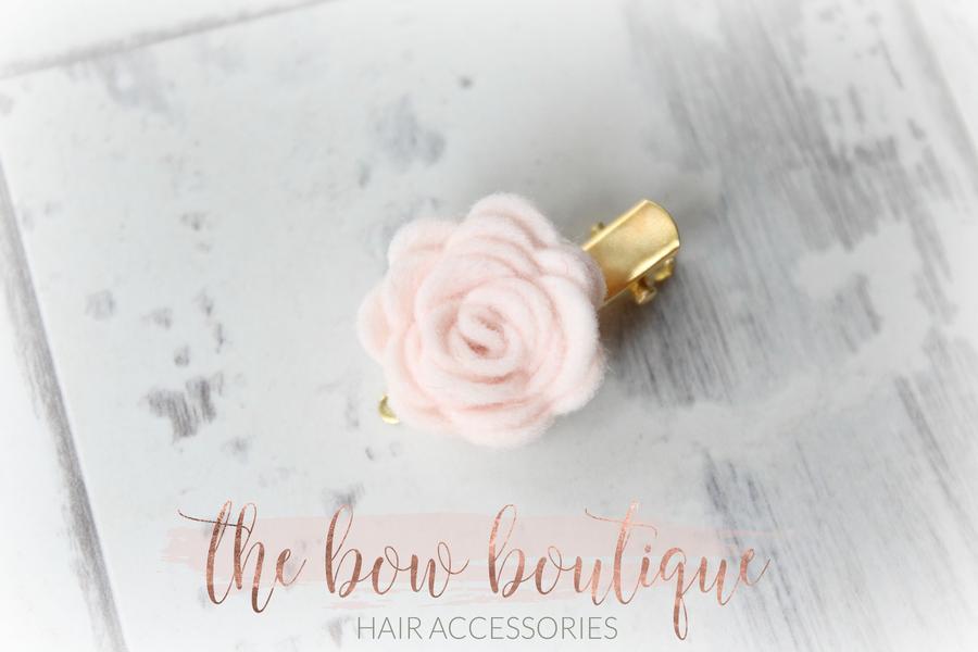 Mini felt flowers | 25 Colours