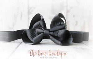 Ribbon bow headbands (20 Colours)
