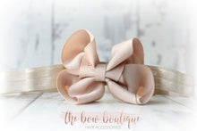 Load image into Gallery viewer, Ribbon bow headbands (20 Colours)