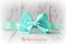 Load image into Gallery viewer, Ribbon bow headbands (20 Colours)