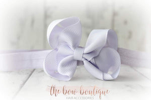 Ribbon bow headbands (20 Colours)
