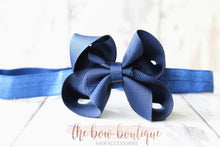 Load image into Gallery viewer, Ribbon bow headbands (20 Colours)