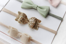 Load image into Gallery viewer, Autumn neutral headband set