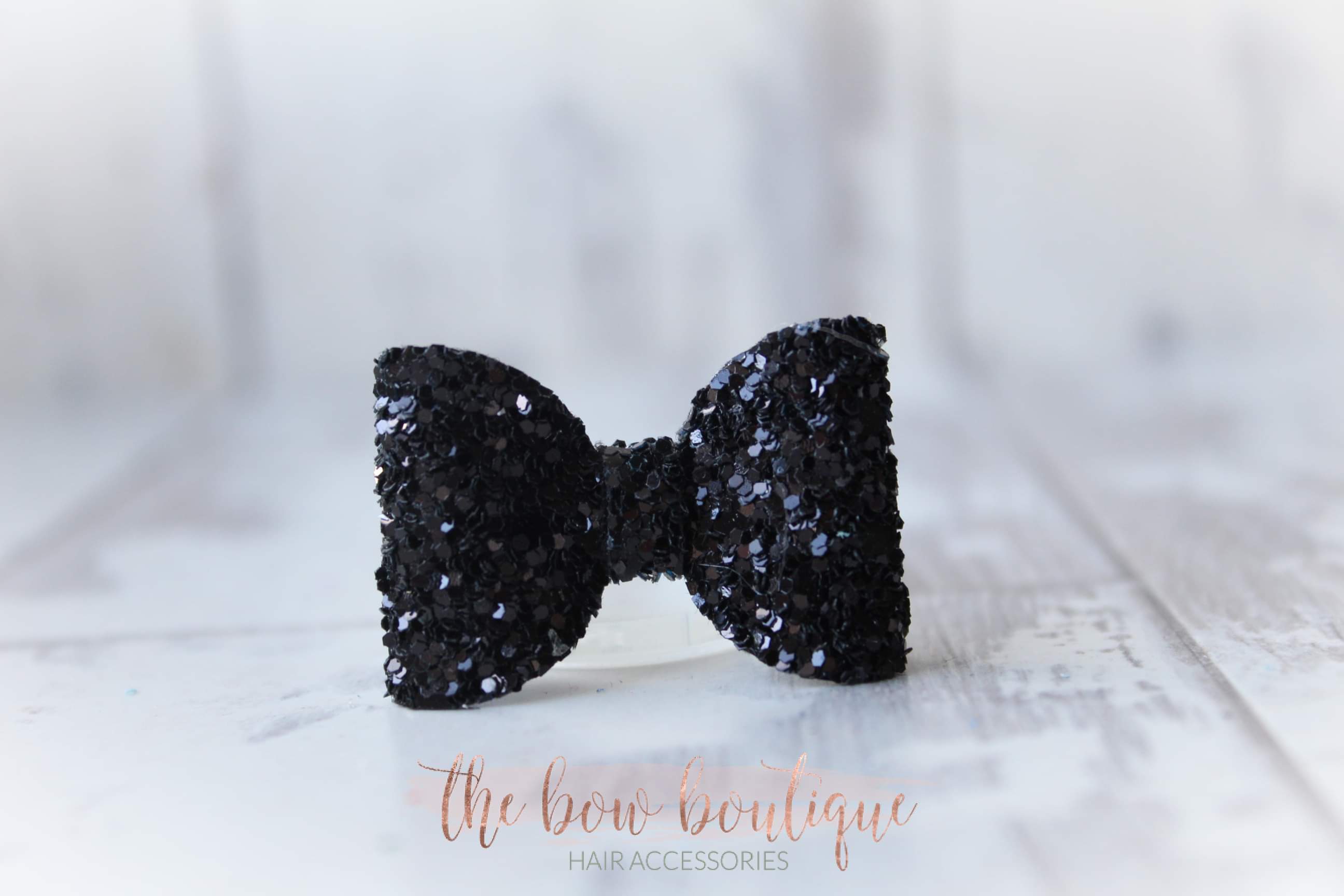 Mini glitter bows | 22 Colours | Clip or bobble