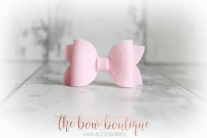 Mini deluxe felt bows (25 Colours)