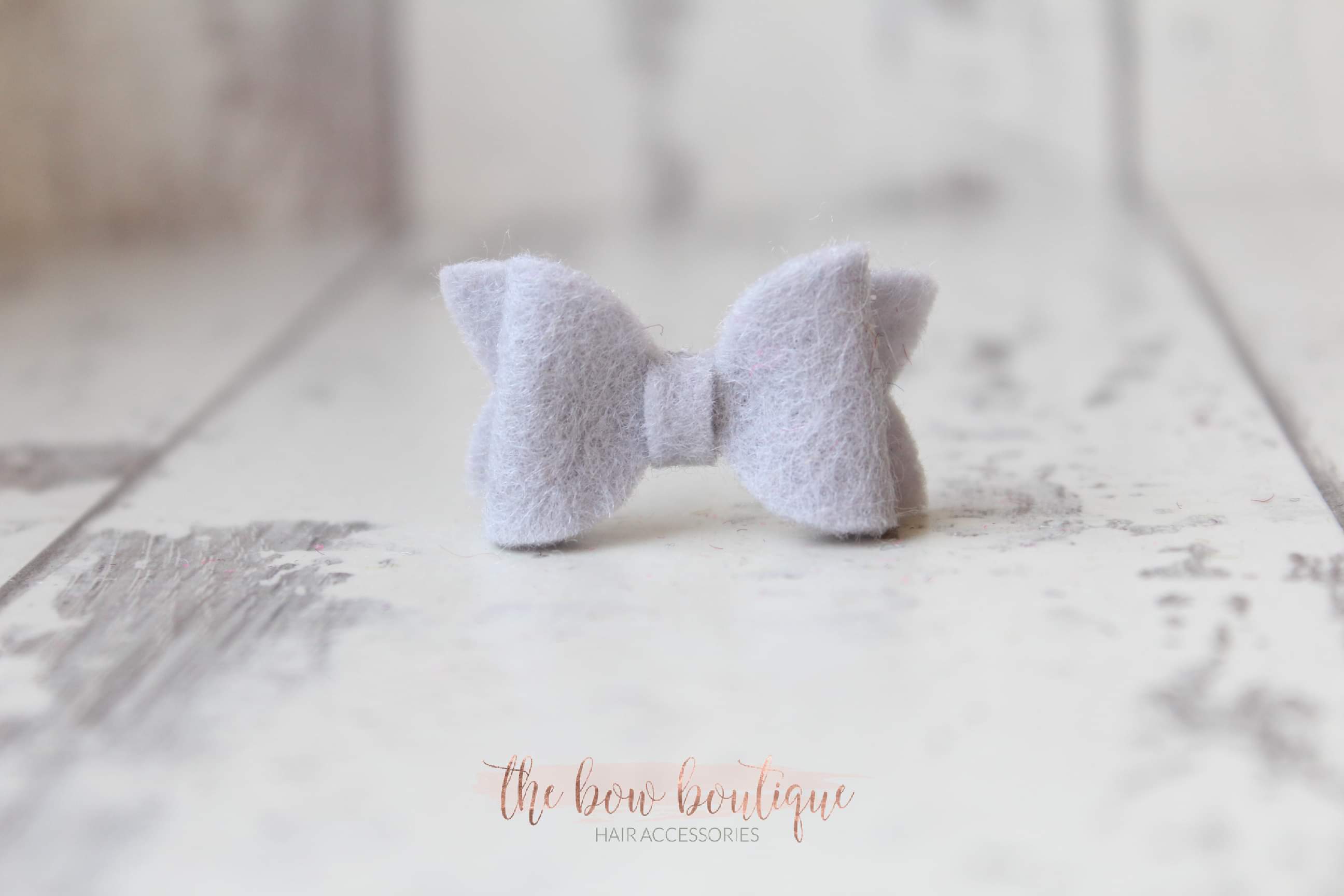 Petite deluxe felt bows | 25 Colours