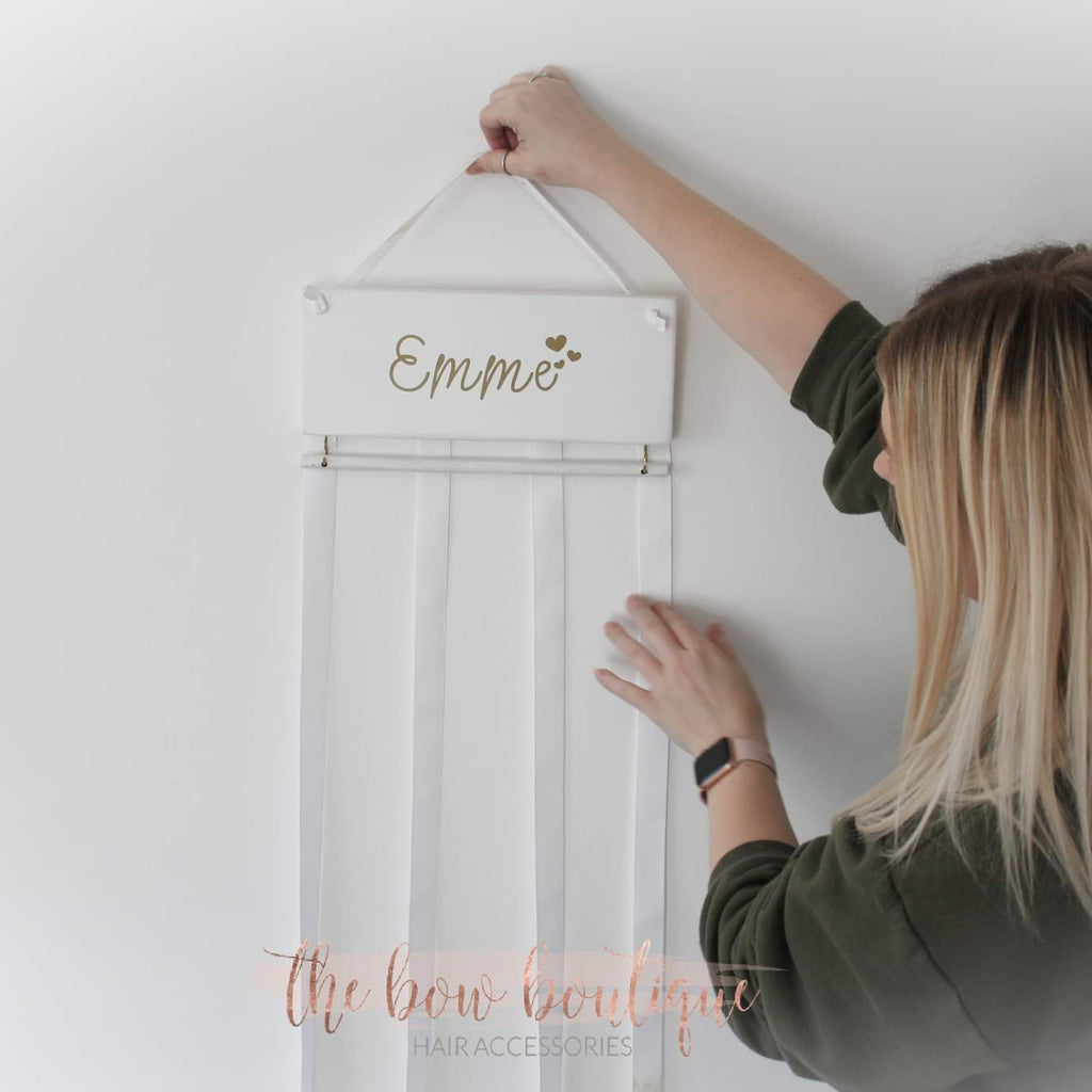 Personalised bow holder