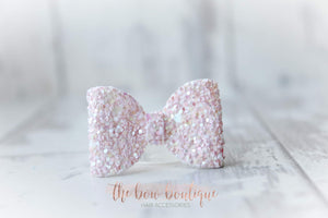 Mini glitter bows (25 Colours)