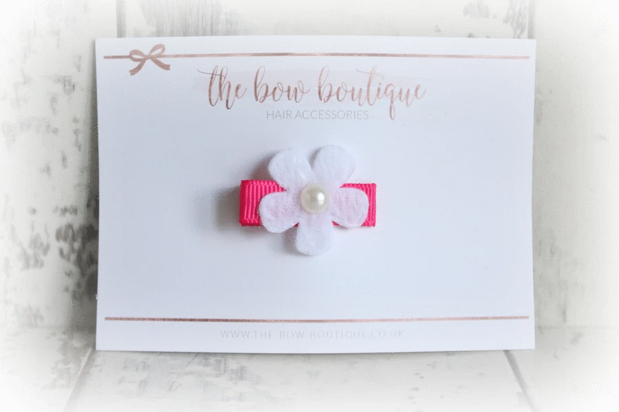 My first daisy flower clips | 26 colours