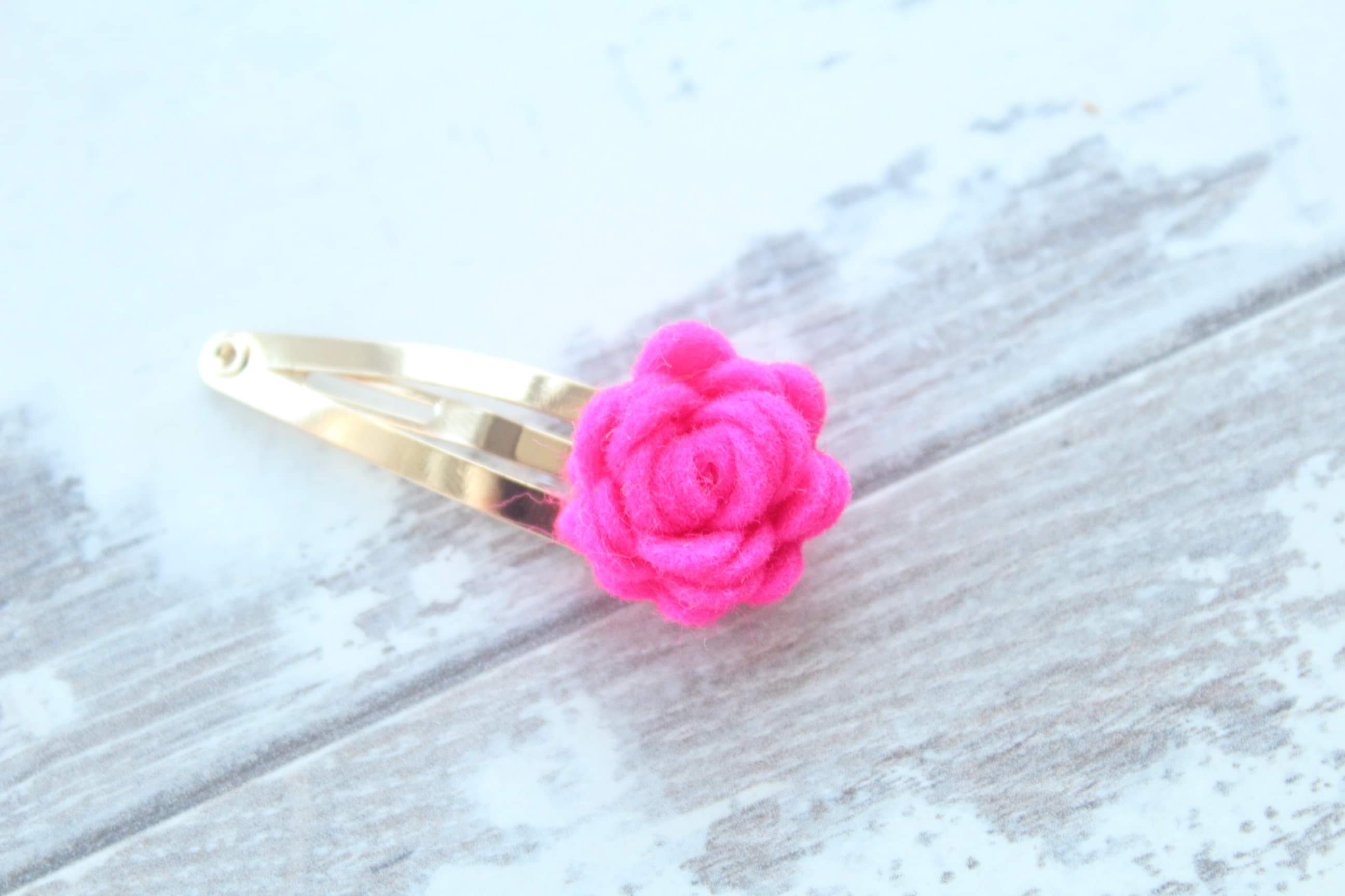 My first mini flower snappy clips | 24 Colours