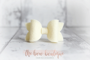 Mini deluxe felt bows (25 Colours)