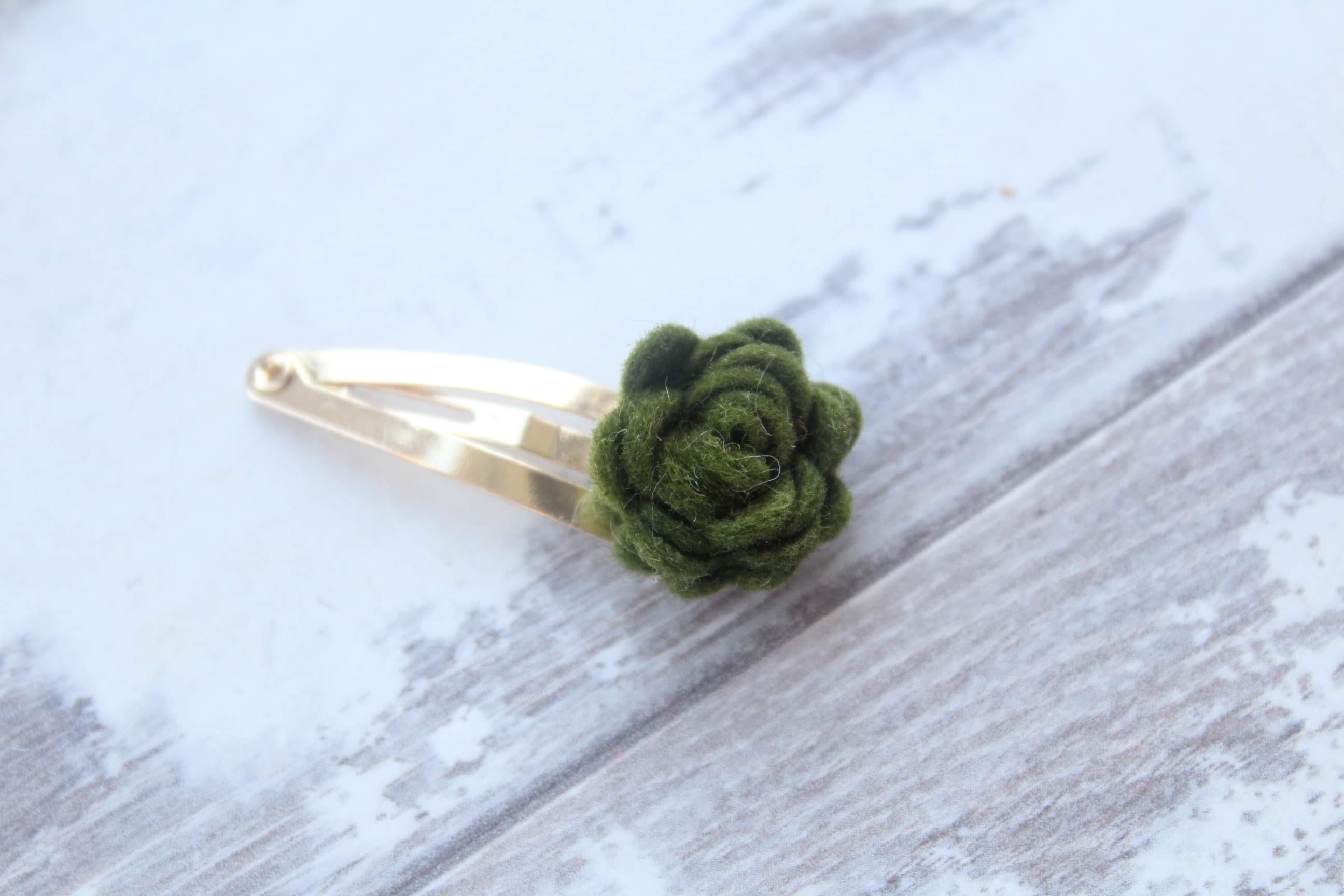 My first mini flower snappy clips | 24 Colours