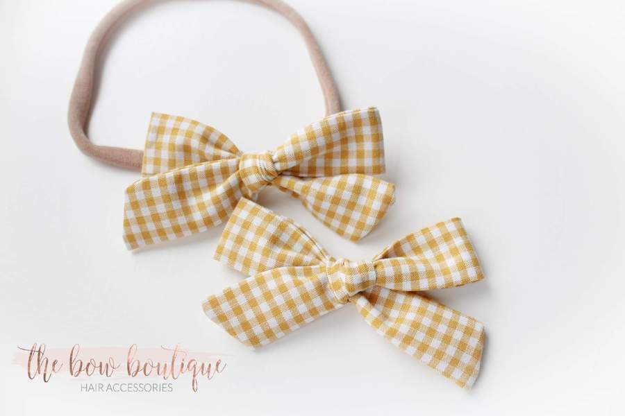Rienna | Timeless bows | Clip, headband or bobble