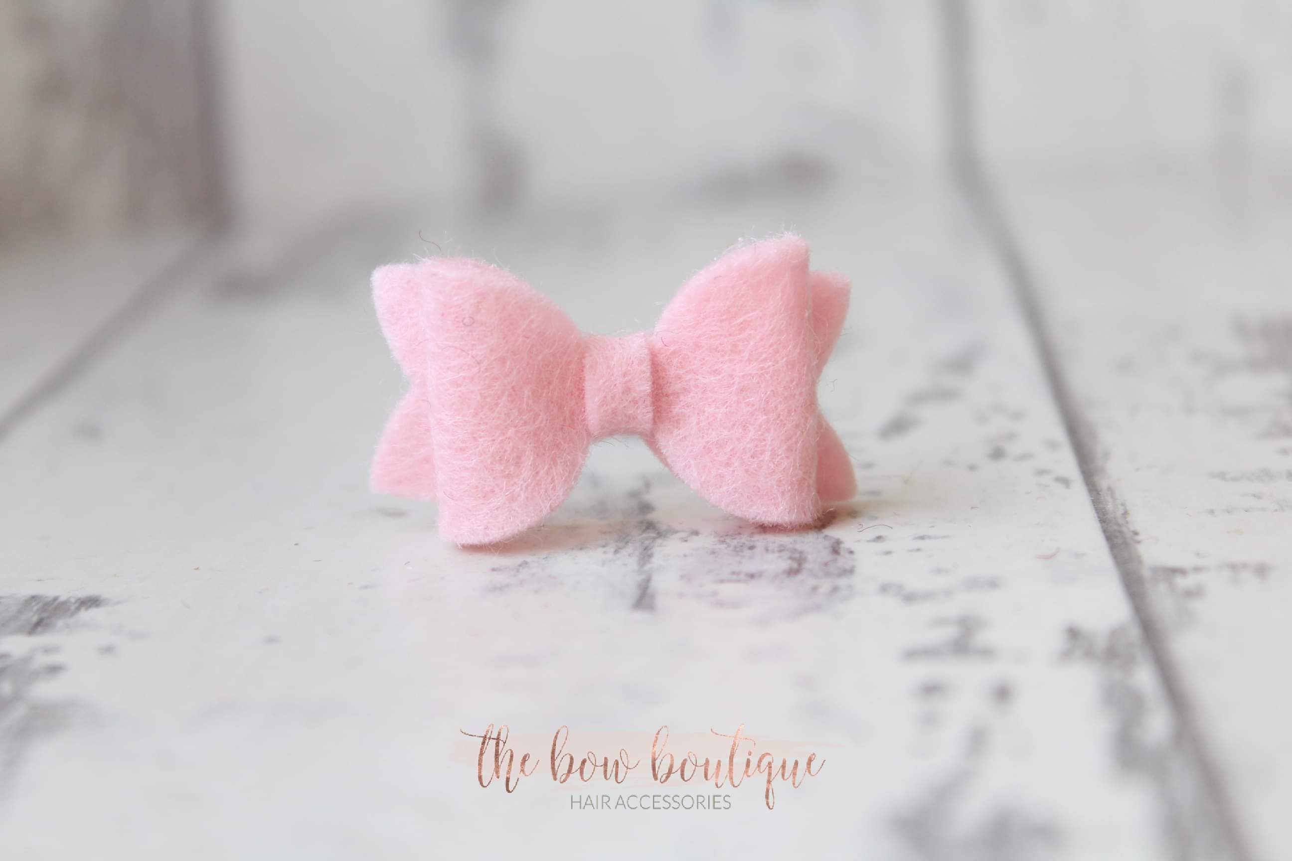 Petite deluxe felt bows | 25 Colours