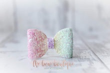 Load image into Gallery viewer, Mini glitter bows (25 Colours)