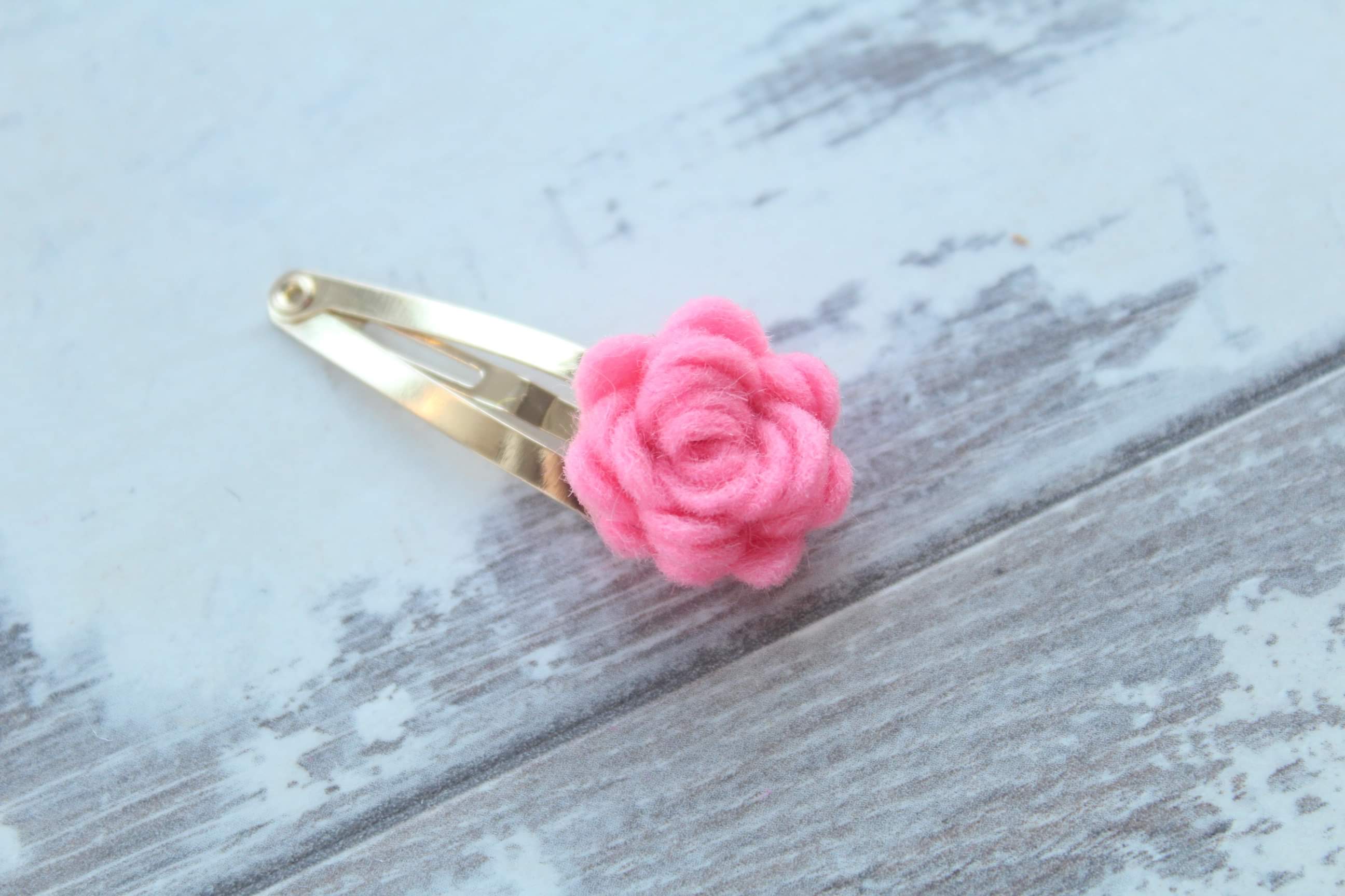 My first mini flower snappy clips | 24 Colours