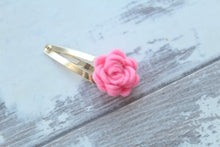 Load image into Gallery viewer, My first mini flower snappy clips (23 Colours)