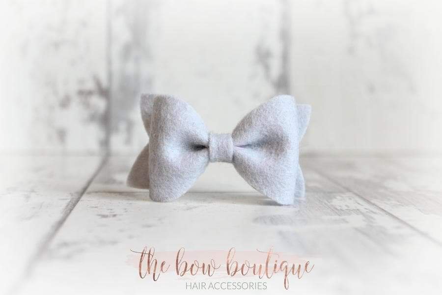 Small luxury felt bows | 25 Colours | Clip or headband