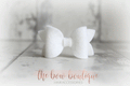 Mini deluxe felt bows | 25 Colours | Clip or headband