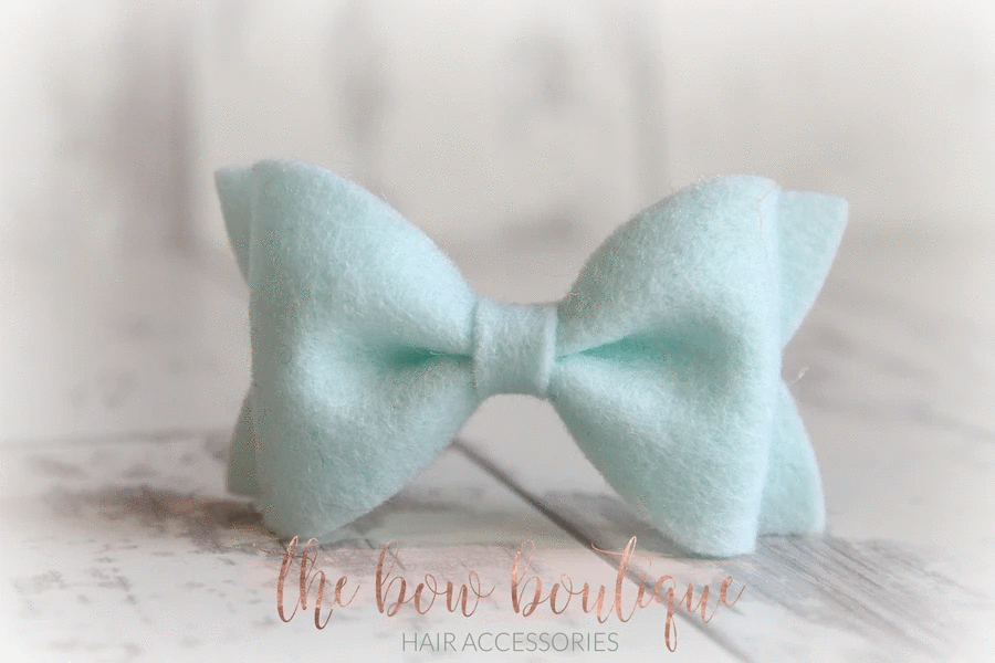 Small luxury felt bows | 25 Colours | Clip or headband