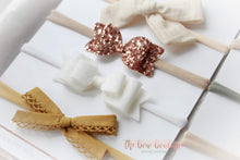 Load image into Gallery viewer, Autumn neutral headband set