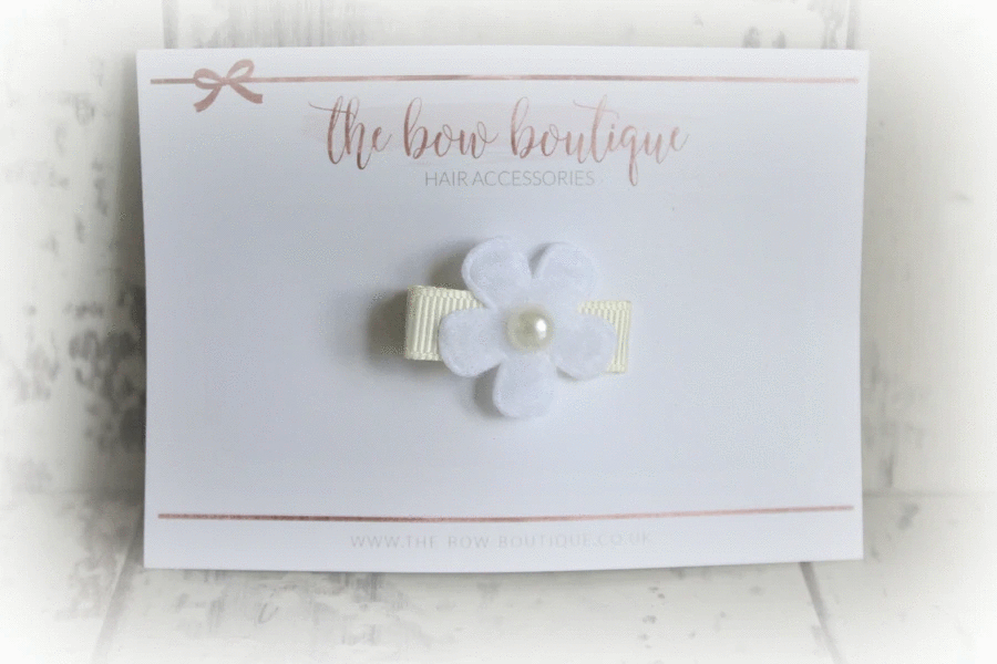 My first daisy flower clips | 26 colours