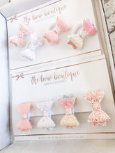Load image into Gallery viewer, Mini baby glitter set I clips or bobbles