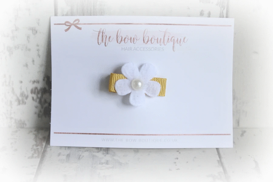 My first daisy flower clips | 26 colours