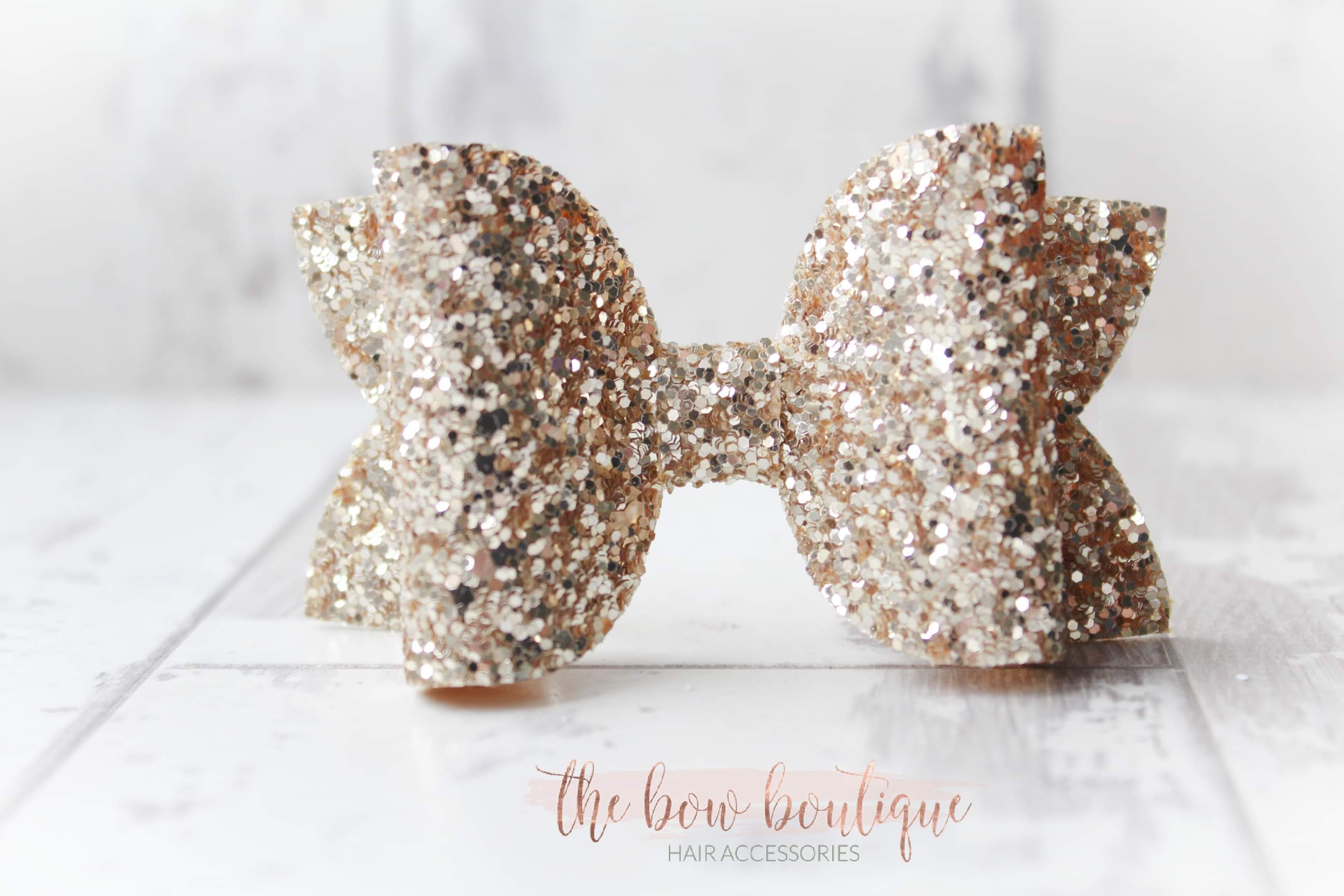 Large deluxe glitter bows | 23 colours