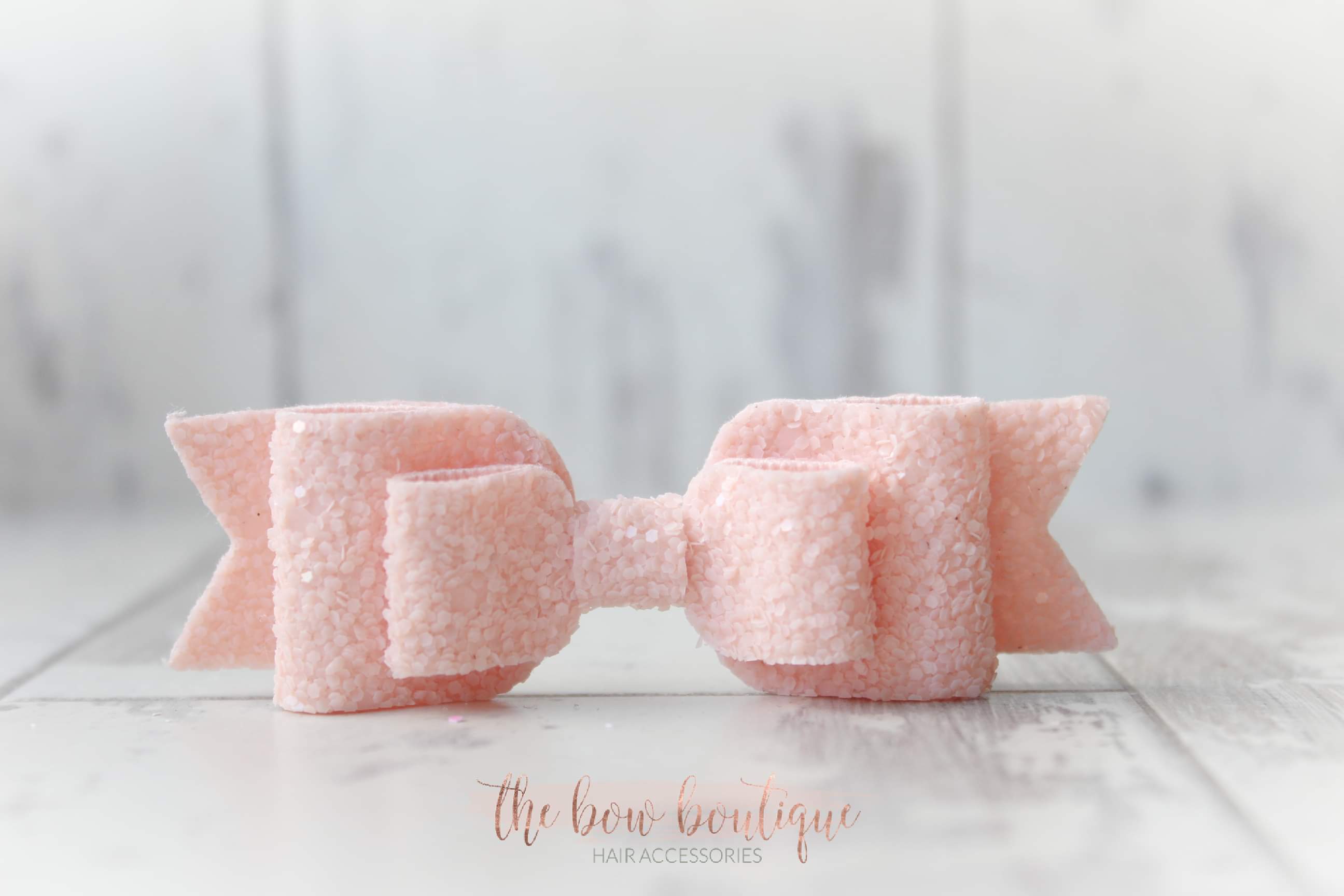Double glitter bows | 20 colours | Clip or headband
