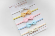Load image into Gallery viewer, Summer pinch bow nylon headband set