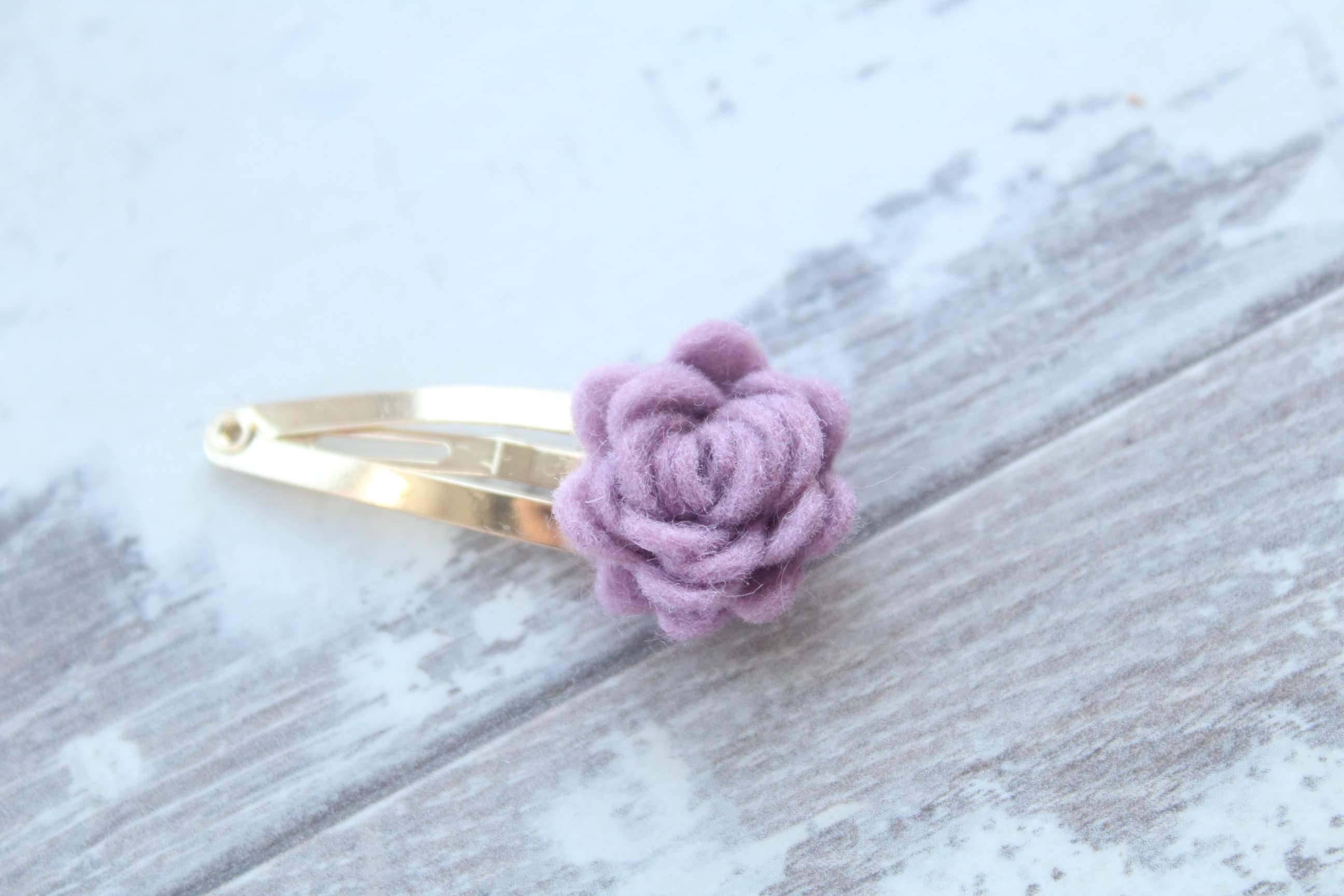 My first mini flower snappy clips | 24 Colours