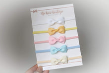 Load image into Gallery viewer, Summer pinch bow nylon headband set