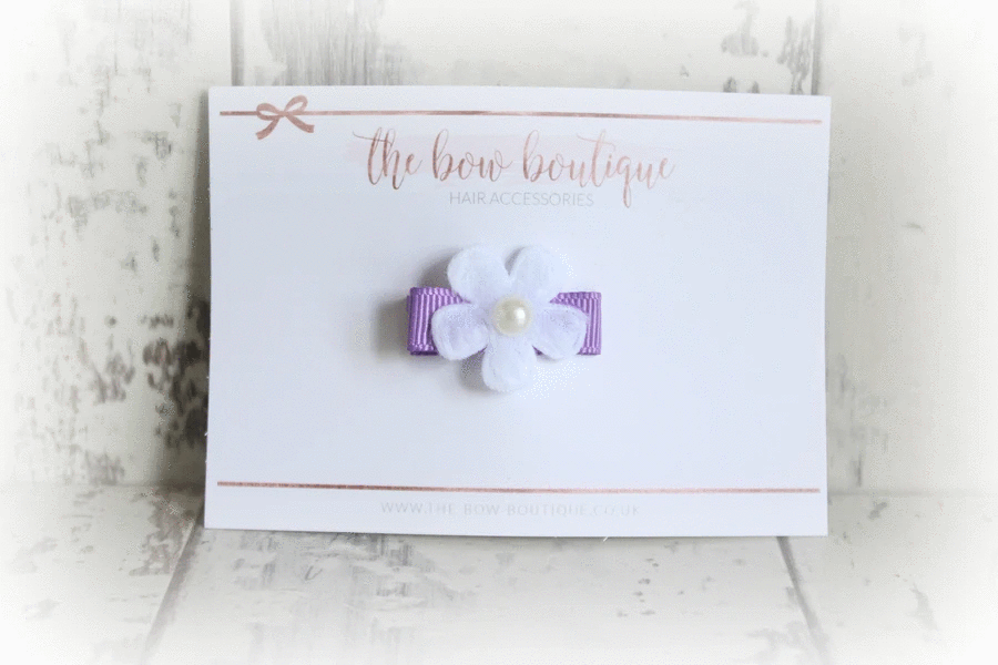 My first daisy flower clips | 26 colours