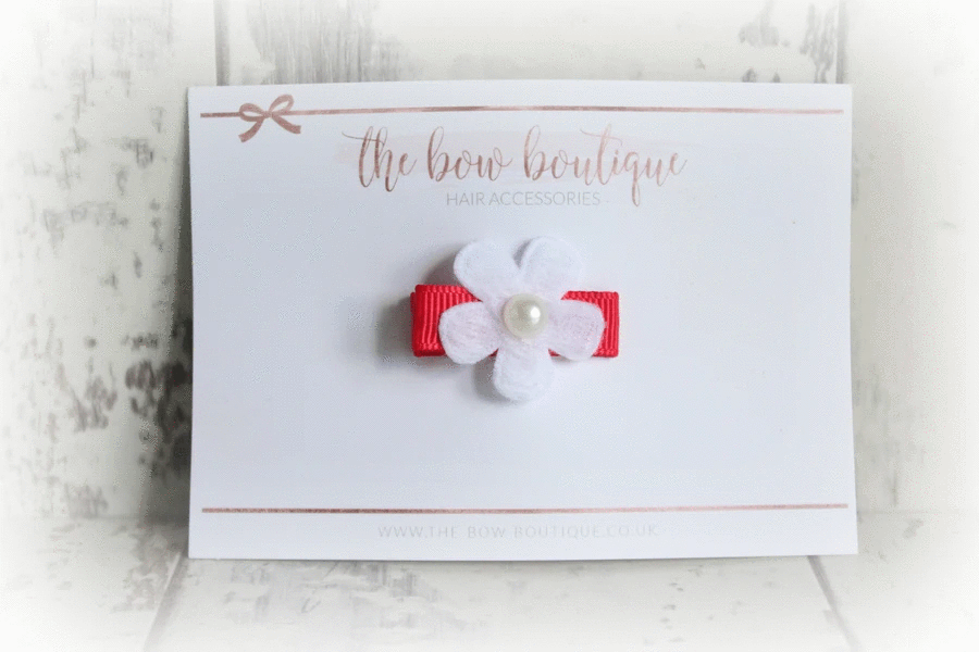 My first daisy flower clips | 26 colours