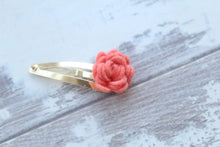 Load image into Gallery viewer, My first mini flower snappy clips (23 Colours)