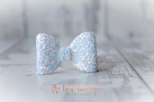 Mini glitter bows (25 Colours)