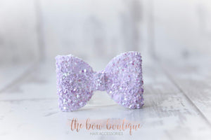 Mini glitter bows (25 Colours)