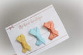 My first ribbon bow clip sets  | 9 sets