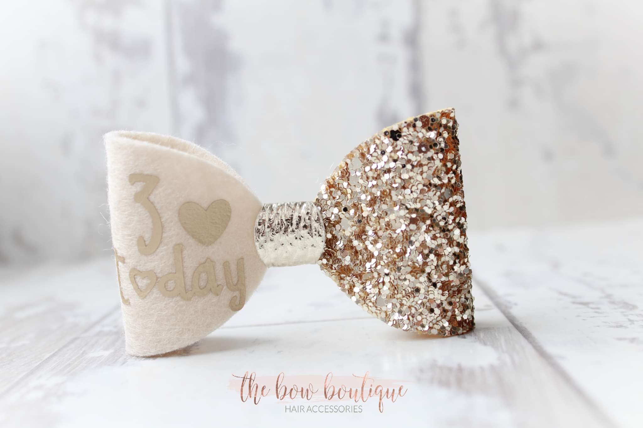 Birthday bows | Clip or headband | 2 colours