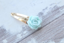 Load image into Gallery viewer, My first mini flower snappy clips (23 Colours)