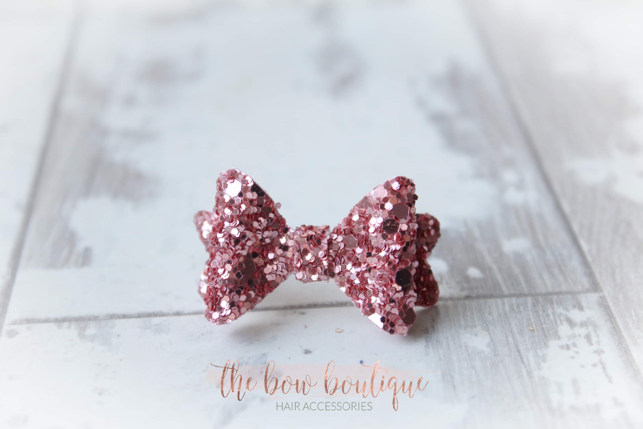 Mini baby glitter bows | 20 Colours | Clip or bobble