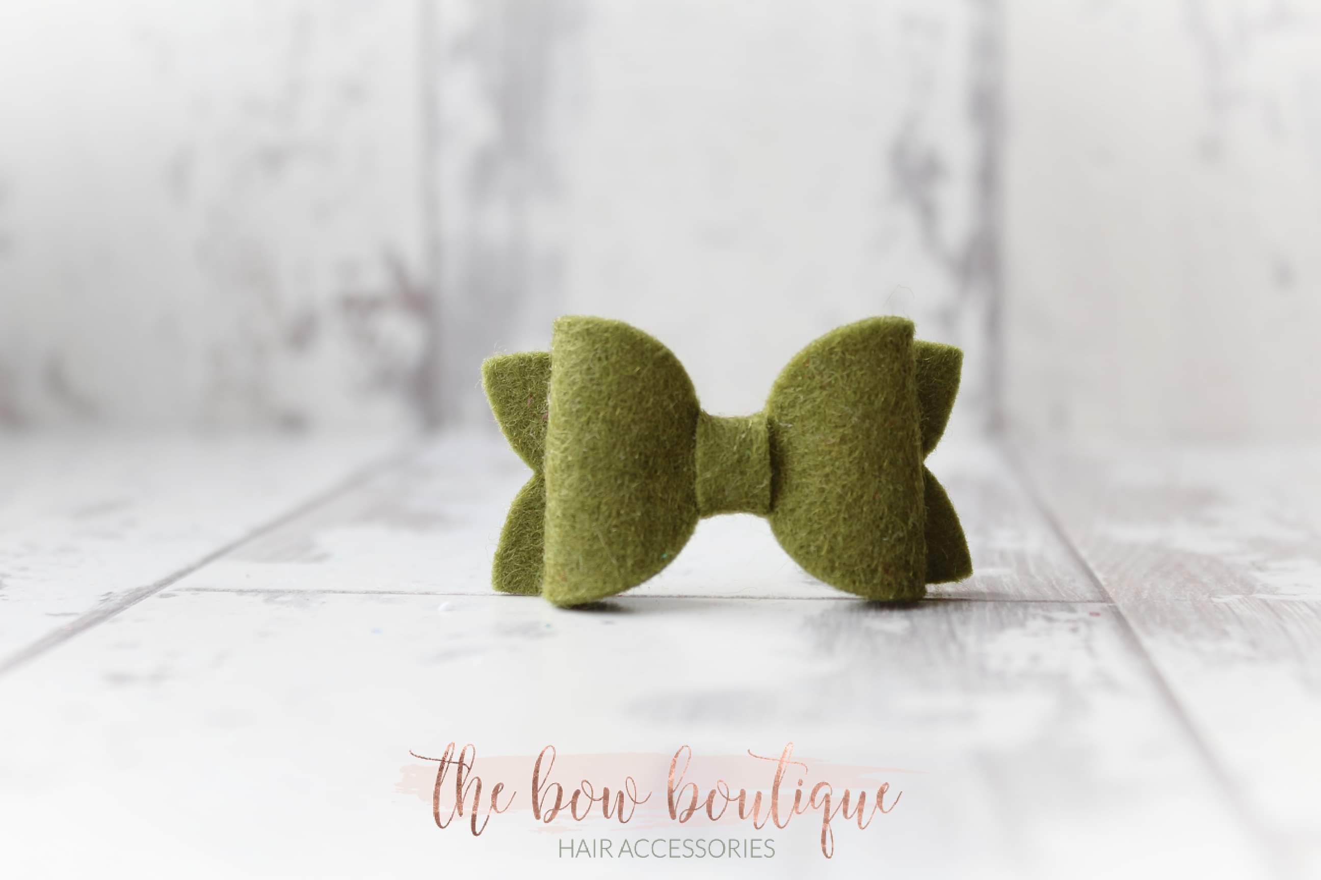 Mini deluxe felt bows | 25 Colours | Clip or headband