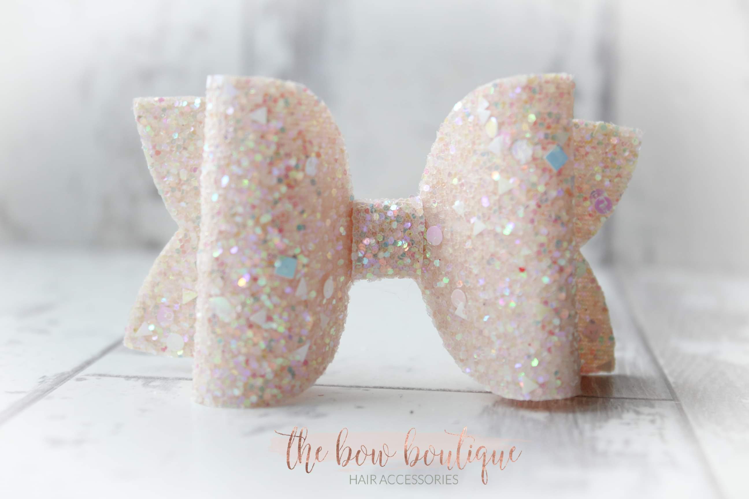 Large deluxe glitter bows | 23 colours