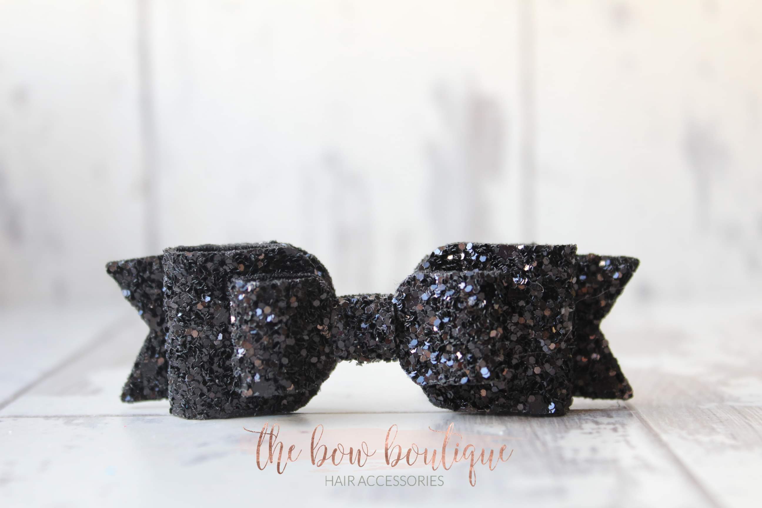 Double glitter bows | 20 colours | Clip or headband