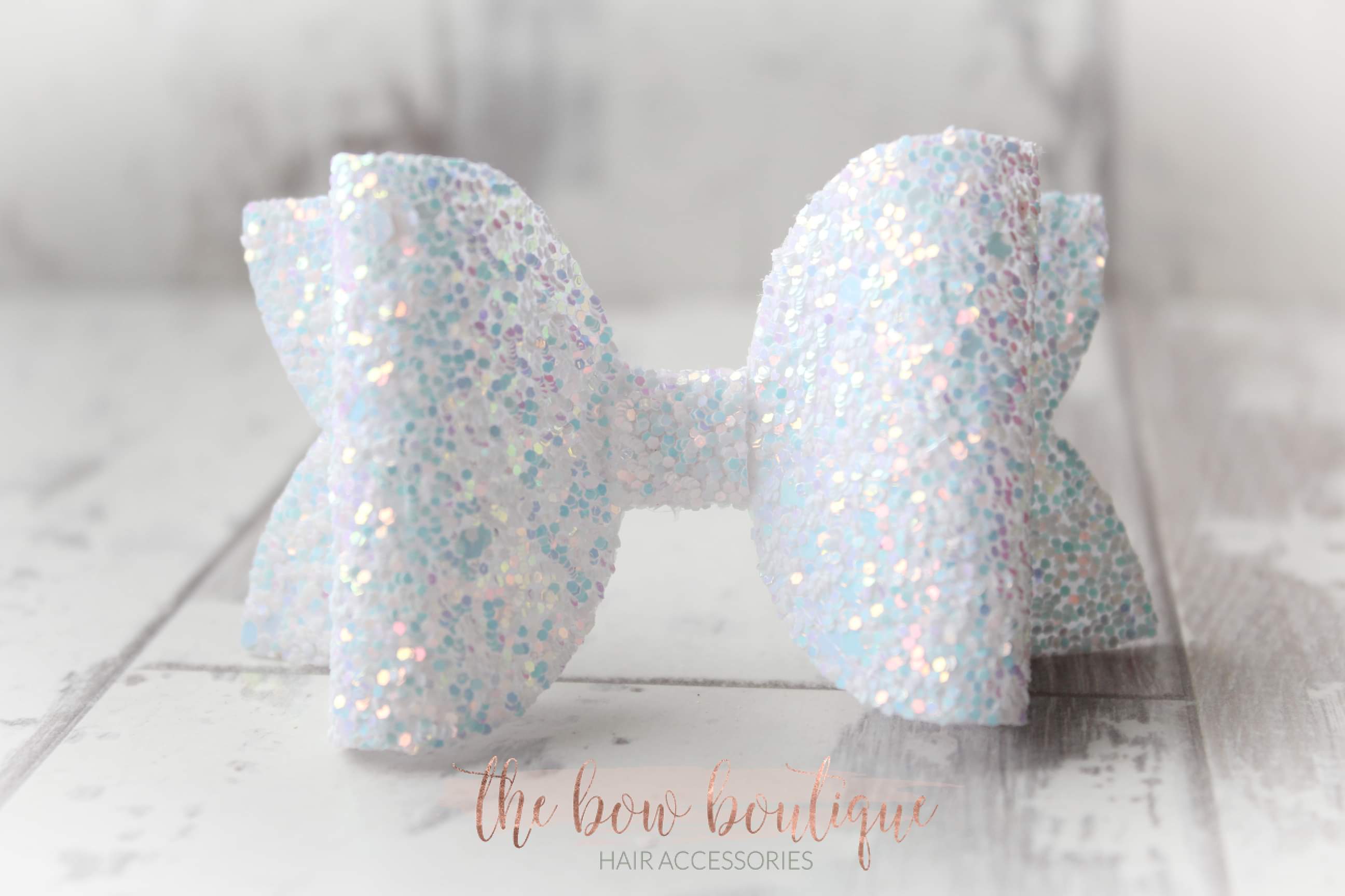 Large deluxe glitter bows | 23 colours